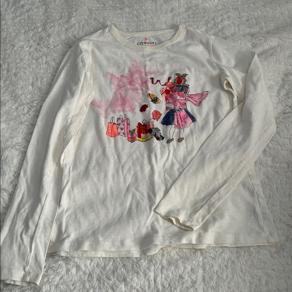 Girls' Long Sleeve Graphic Tee size 12-14
